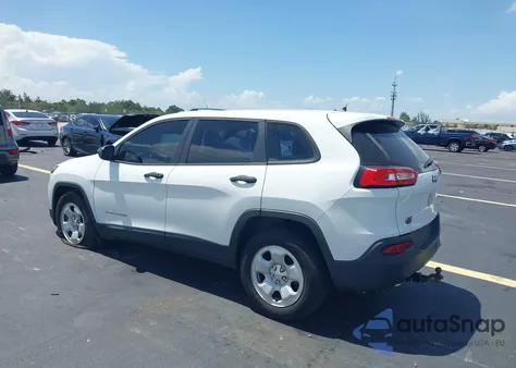 2015 Jeep Cherokee Sport from USA, damaged, VIN 1C4PJLAB1FW535731